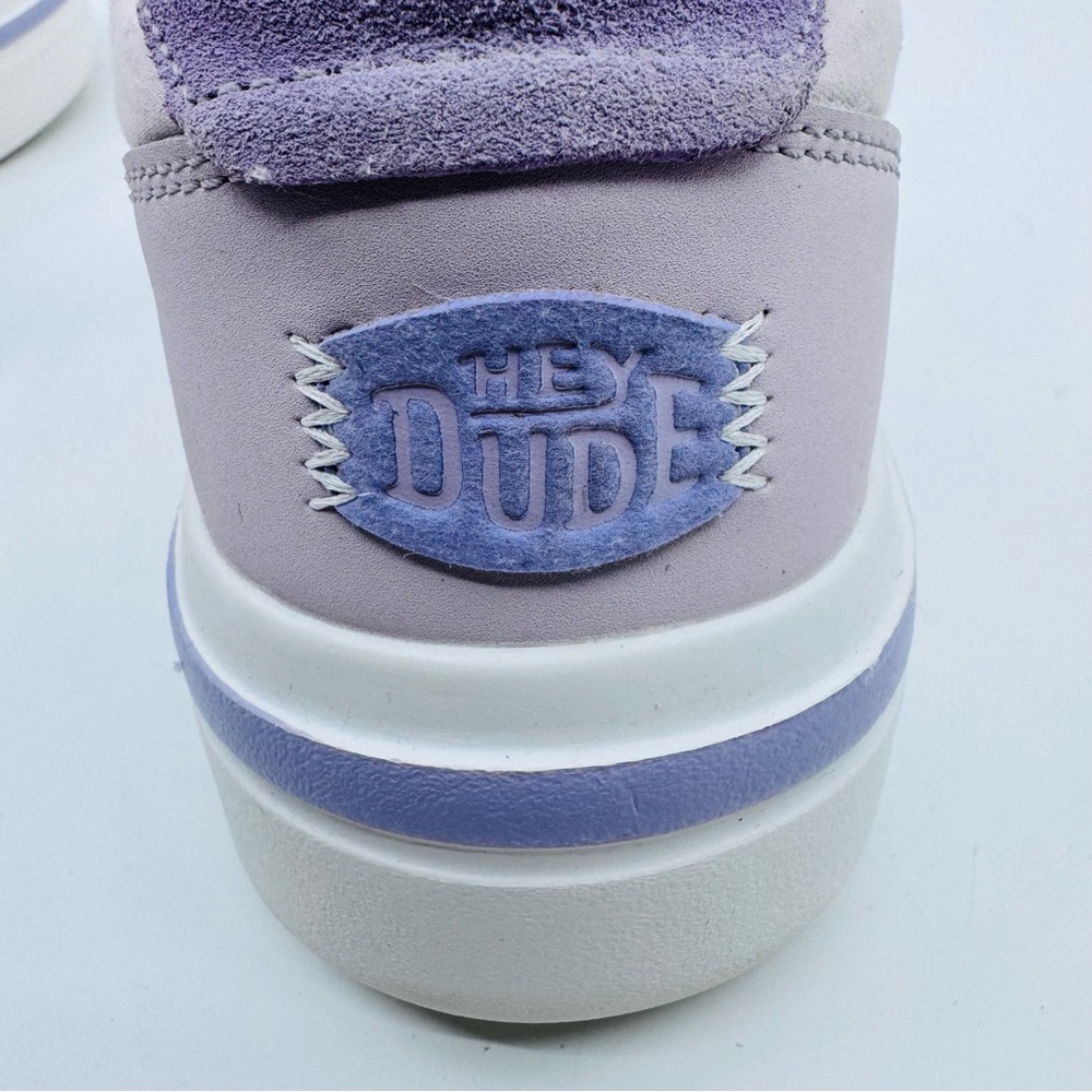 HEYDUDE Hudson Lift Pastel Color Light Purple Women’s 7 - Picture 7 of 11